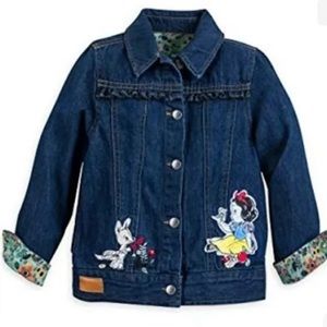 Disney Animators Girls sz 9/10 Denim Jean Jacket